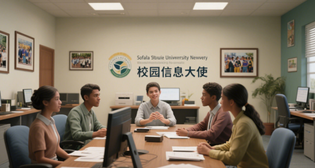 索法拉省立大学新闻中心升级 “校园信息驿站 2.0”，新增短视频宣传与线下咨询